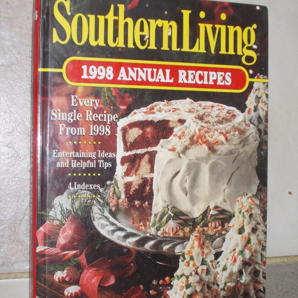 Vintage Southern Living 1998 Annual Recipes, hard cover